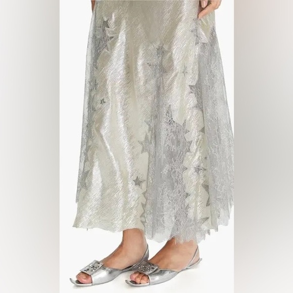New Tory Burch Star Lace Slip Dress - Picture 4 of 9